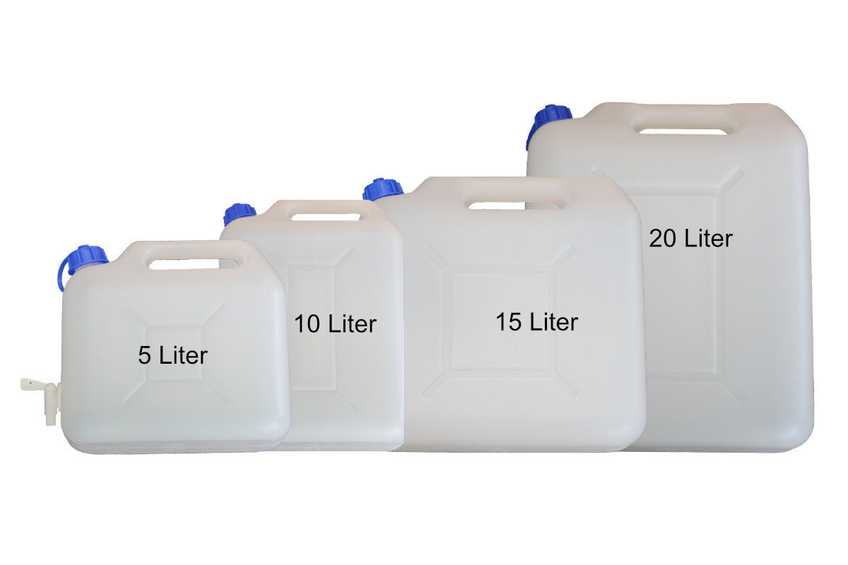 Wasserkanister mit Zapfhahn geeignet 10 Liter für Lkw Wohnwagen MB DAF –  Lkweurope