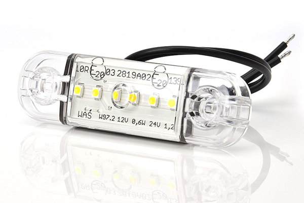 LED Positionsleuchte Umrissleuchte Weiß 12V/24V