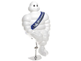 De nieuwe originele Michelin man (BIB), Bibendum voor op...