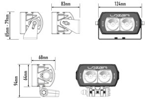 Lampade Lazer serie ST-Evolution ST-2 Evolution