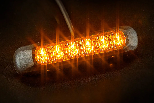 12V blaue LED-Leuchtfeuer-Blitzlicht-Signal-Warnlichter für  LKW-Auto-Fahrzeug HIASDFLS