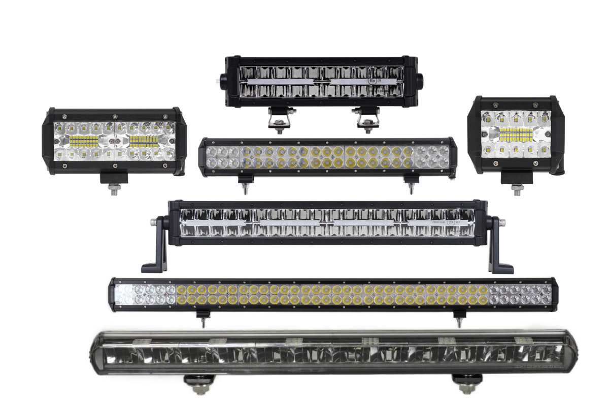LED-Zusatzscheinwerfer., Elektrische und elektronische Komponenten