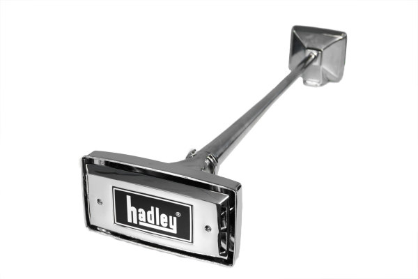Hadley truck air horn in stainless steel chromed - square 73cm