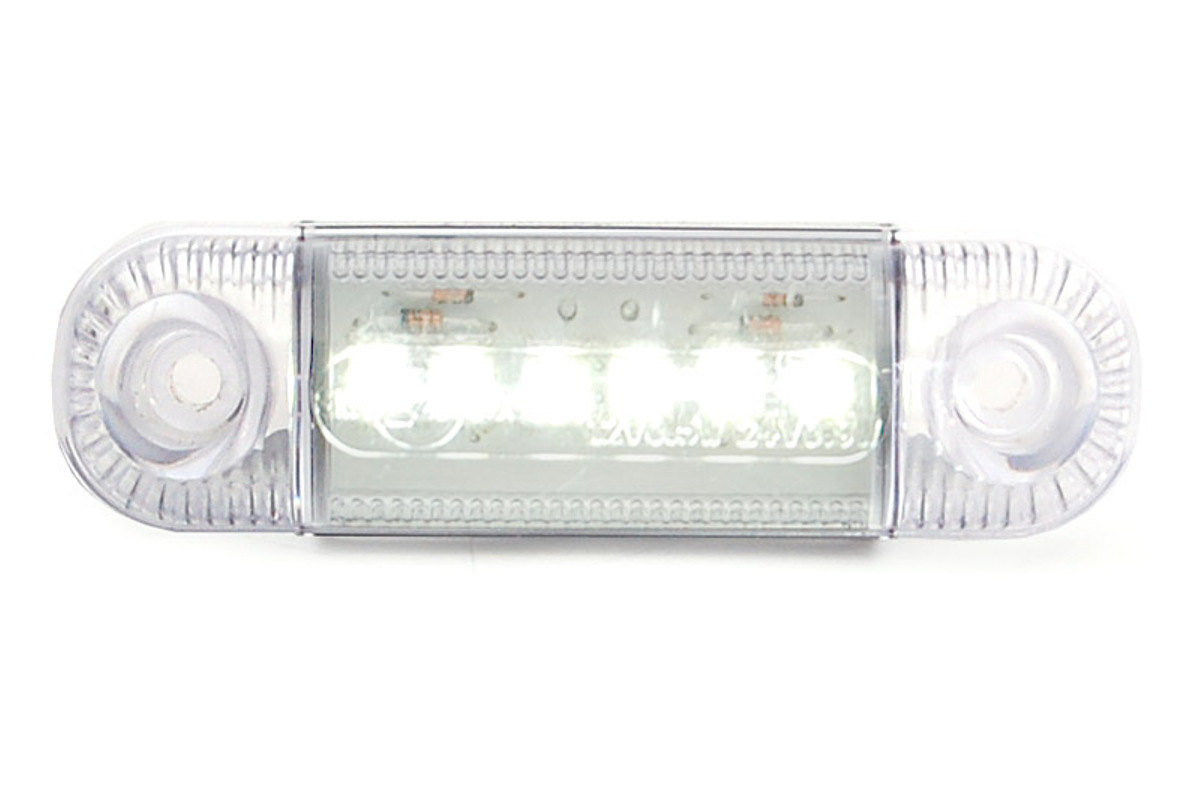 LED Begrenzungsleuchten SET 12-24V mit Gummigehäuse (links & rechts) 